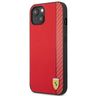 Ferrari FESAXHCP13SRE iPhone 13 mini5,4" czerwony/red hardcase On Track Carbon Stripe na NearMe.pl