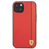 Ferrari FESAXHCP13SRE iPhone 13 mini5,4" czerwony/red hardcase On Track Carbon Stripe na NearMe.pl
