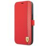 Ferrari FESAXFLBKP13SRE iPhone 13 mini 5,4" czerwony/red book On Track Carbon Stripe na NearMe.pl