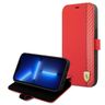 Ferrari FESAXFLBKP13SRE iPhone 13 mini 5,4" czerwony/red book On Track Carbon Stripe na NearMe.pl