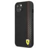 Ferrari FESAXHCP13SBK iPhone 13 mini 5,4" czarny/black hardcase On Track Carbon Stripe na NearMe.pl