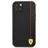 Ferrari FESAXHCP13SBK iPhone 13 mini 5,4" czarny/black hardcase On Track Carbon Stripe na NearMe.pl