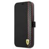 Ferrari FESAXFLBKP13SBK iPhone 13 mini 5,4" czarny/black book On Track Carbon Stripe na NearMe.pl