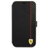 Ferrari FESAXFLBKP13SBK iPhone 13 mini 5,4" czarny/black book On Track Carbon Stripe na NearMe.pl