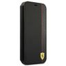 Ferrari FESAXFLBKP13SBK iPhone 13 mini 5,4" czarny/black book On Track Carbon Stripe na NearMe.pl