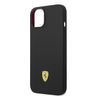 Ferrari FEHMSIP14SBK iPhone 14 / 15 / 136.1" czarny/black hardcase Silicone Metal Logo Magsafe na NearMe.pl