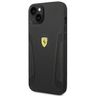 Ferrari FEHCP14MRBUK iPhone 14 Plus / 15 Plus 6.7" czarny/black hardcase Leather Stamp Sides na NearMe.pl