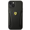 Ferrari FEHCP14MRBUK iPhone 14 Plus / 15 Plus 6.7" czarny/black hardcase Leather Stamp Sides na NearMe.pl