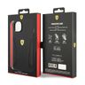 Ferrari FEHCP14MRBUK iPhone 14 Plus / 15 Plus 6.7" czarny/black hardcase Leather Stamp Sides na NearMe.pl