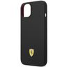Ferrari FEHCP14MSIBBK iPhone 14 Plus / 15 Plus 6,7" czarny/black hardcase Silicone Metal Logo na NearMe.pl