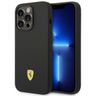 Ferrari FEHCP14XSIBBK iPhone 14 Pro Max6,7" czarny/black hardcase Silicone Metal Logo na NearMe.pl