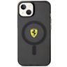 Ferrari FEHMP14MURKK iPhone 14 Plus / 15 Plus 6.7" czarny/black hardcase Translucent Magsafe na NearMe.pl