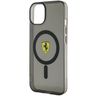 Ferrari FEHMP14MURKK iPhone 14 Plus / 15 Plus 6.7" czarny/black hardcase Translucent Magsafe na NearMe.pl