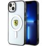 Ferrari FEHMP14MURKT iPhone 14 Plus / 15 Plus 6.7" przezroczysty/transparent hardcase Outline Magsafe na NearMe.pl
