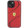 Ferrari FEHCP15SPTWR iPhone 15 / 14 / 13 6.1" czerwony/red hardcase Twist Metal Logo na NearMe.pl