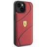 Ferrari FEHCP15SPTWR iPhone 15 / 14 / 13 6.1" czerwony/red hardcase Twist Metal Logo na NearMe.pl