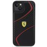 Ferrari FEHCP15MPTWK iPhone 15 Plus / 14 Plus 6.7" czarny/black hardcase Twist Metal Logo na NearMe.pl