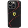 Ferrari FEHCP15LPTWK iPhone 15 Pro 6.1" czarny/black hardcase Twist Metal Logo na NearMe.pl