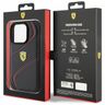 Ferrari FEHCP15LPTWK iPhone 15 Pro 6.1" czarny/black hardcase Twist Metal Logo na NearMe.pl
