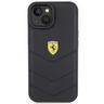 Ferrari FEHCP15SRDUK iPhone 15 / 14 / 13 6.1" czarny/black hardcase Quilted Metal Logo na NearMe.pl