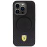 Ferrari FEHMP15LPTEK iPhone 15 Pro 6.1" czarny/black hardcase Carbon Metal Logo MagSafe na NearMe.pl