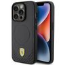 Ferrari FEHMP15LPTEK iPhone 15 Pro 6.1" czarny/black hardcase Carbon Metal Logo MagSafe na NearMe.pl