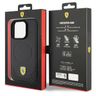 Ferrari FEHMP15LPTEK iPhone 15 Pro 6.1" czarny/black hardcase Carbon Metal Logo MagSafe na NearMe.pl