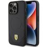 Ferrari FEHMP15XPTEK iPhone 15 Pro Max 6.7" czarny/black hardcase Carbon Metal Logo MagSafe na NearMe.pl