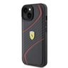 Ferrari FEHCP15SPTWK iPhone 15 / 14 / 13 6.1" czarny/black hardcase Twist Metal Logo na NearMe.pl