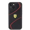 Ferrari FEHCP15SPTWK iPhone 15 / 14 / 13 6.1" czarny/black hardcase Twist Metal Logo na NearMe.pl