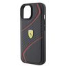 Ferrari FEHCP15SPTWK iPhone 15 / 14 / 13 6.1" czarny/black hardcase Twist Metal Logo na NearMe.pl