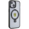 Ferrari FEHMP15SUSCAK iPhone 15 / 14 / 13 6.1" czarny/black hardcase Ring Stand 2023 Collection MagSafe na NearMe.pl