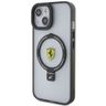 Ferrari FEHMP15SUSCAH iPhone 15 / 14 / 13 6.1" transparent hardcase Ring Stand 2023 Collection MagSafe na NearMe.pl