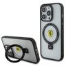 Ferrari FEHMP15LUSCAH iPhone 15 Pro 6.1" transparent hardcase Ring Stand 2023 Collection MagSafe na NearMe.pl
