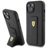 Ferrari FEHCP15SGSPSIK iPhone 15 / 14 / 13 6.1" czarny/black hardcase Grip Stand Metal Logo na NearMe.pl