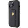 Ferrari FEHCP15SGSPSIK iPhone 15 / 14 / 13 6.1" czarny/black hardcase Grip Stand Metal Logo na NearMe.pl