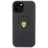 Ferrari FEHCP15SGSPSIK iPhone 15 / 14 / 13 6.1" czarny/black hardcase Grip Stand Metal Logo na NearMe.pl