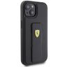 Ferrari FEHCP15SGSPSIK iPhone 15 / 14 / 13 6.1" czarny/black hardcase Grip Stand Metal Logo na NearMe.pl