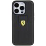 Ferrari FEHCP15LGSPSIK iPhone 15 Pro 6.1" czarny/black hardcase Grip Stand Metal Logo na NearMe.pl