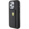 Ferrari FEHCP15XGSPSIK iPhone 15 Pro Max 6.7" czarny/black hardcase Grip Stand Metal Logo na NearMe.pl