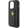Ferrari FEHCP15XGSPSIK iPhone 15 Pro Max 6.7" czarny/black hardcase Grip Stand Metal Logo na NearMe.pl