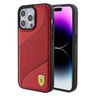 Ferrari FEHCP15LPWAR iPhone 15 Pro 6.1" czerwony/red hardcase Perforated Waves Metal Logo na NearMe.pl