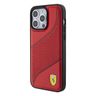 Ferrari FEHCP15LPWAR iPhone 15 Pro 6.1" czerwony/red hardcase Perforated Waves Metal Logo na NearMe.pl