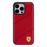 Ferrari FEHCP15LPWAR iPhone 15 Pro 6.1" czerwony/red hardcase Perforated Waves Metal Logo na NearMe.pl