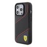 Ferrari FEHCP15LPWAK iPhone 15 Pro 6.1" czarny/black hardcase Perforated Waves Metal Logo na NearMe.pl