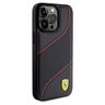 Ferrari FEHCP15XPWAK iPhone 15 Pro Max 6.7" czarny/black hardcase Perforated Waves Metal Logo na NearMe.pl