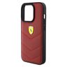 Ferrari FEHCP15LRDUR iPhone 15 Pro 6.1" czerwony/red hardcase Leather Stitched Lines na NearMe.pl