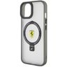 Ferrari FEHMP15MUSCAH iPhone 15 Plus / 14 Plus 6.7" transparent hardcase Ring Stand 2023 Collection MagSafe na NearMe.pl