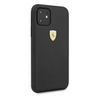 Ferrari Hardcase FESSIHCN61BK iPhone 116,1" / Xr czarny/black Silicone na NearMe.pl