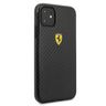 Ferrari Hardcase FESPCHCN61CBBK iPhone11 6,1" / Xr black/czarny On Track Carbon Effect na NearMe.pl